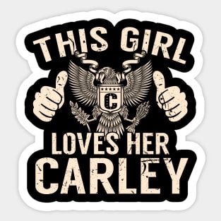 CARLEY Sticker